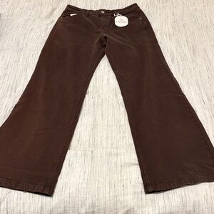 Brown Flare & Wide Leg Jeans